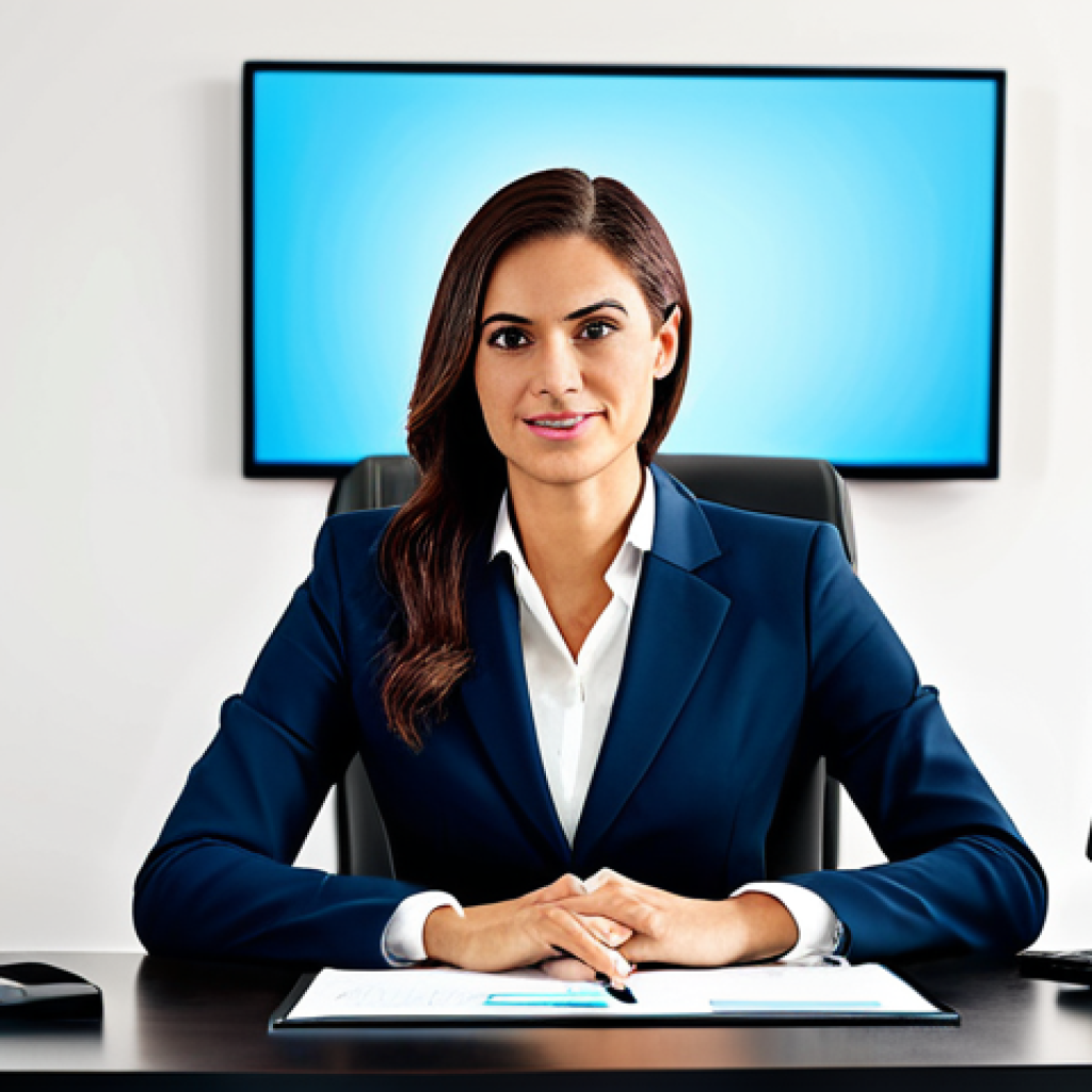 법률 자문가의 업무 효율성 향상 방법 - **Prompt:** A professional lawyer in a modest business suit, working at a modern desk with a compute...