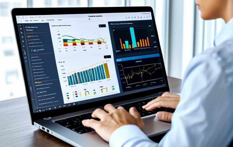 법률 자문가의 업무 효율성 향상 방법 - **Prompt:** A professional lawyer in a modest business suit, working at a modern desk with a compute...