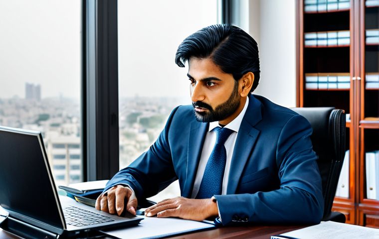 법률 자문가로서의 가치 향상 방법 - Image Prompt 1: The AI-Powered Modern Pakistani Lawyer** 법률 자문가로서의 가치 향상 방법 - Image Prompt 1: The AI-Powered Modern Pakistani Lawyer**
