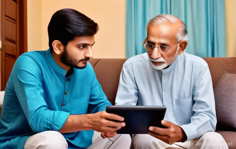 법률자문가의 실무 사례 - A calm and inviting legal office setting in a South Asian city. A female lawyer, in her late 30s, we...