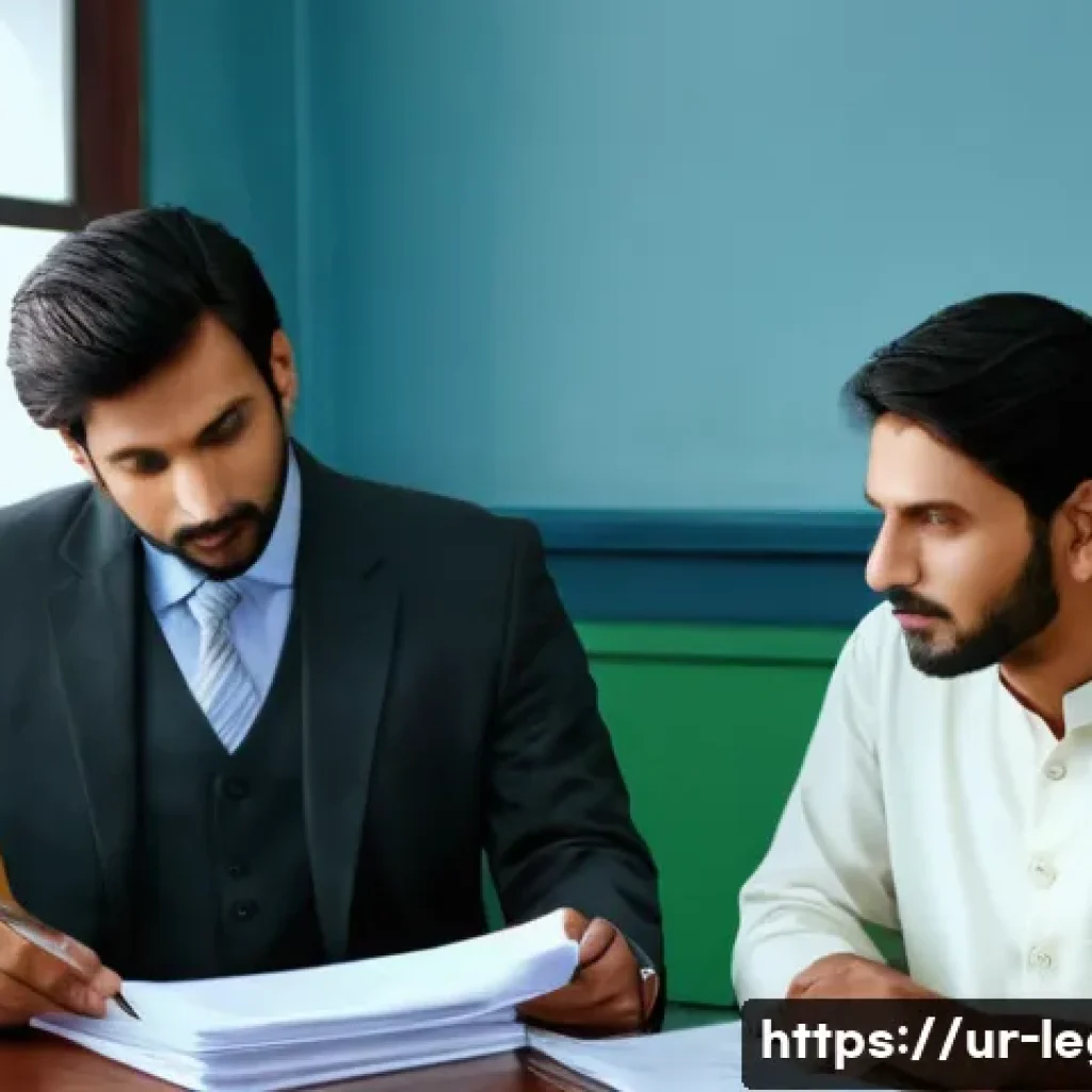 법률 자문가의 법률업무 - **Prompt 1: Expert Legal Consultation in a Modern Pakistani Office**
    A professional, empathetic ...
